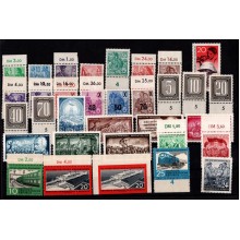 DDR - Lot med diverse postfriske mærker - Høj AFA værdi.